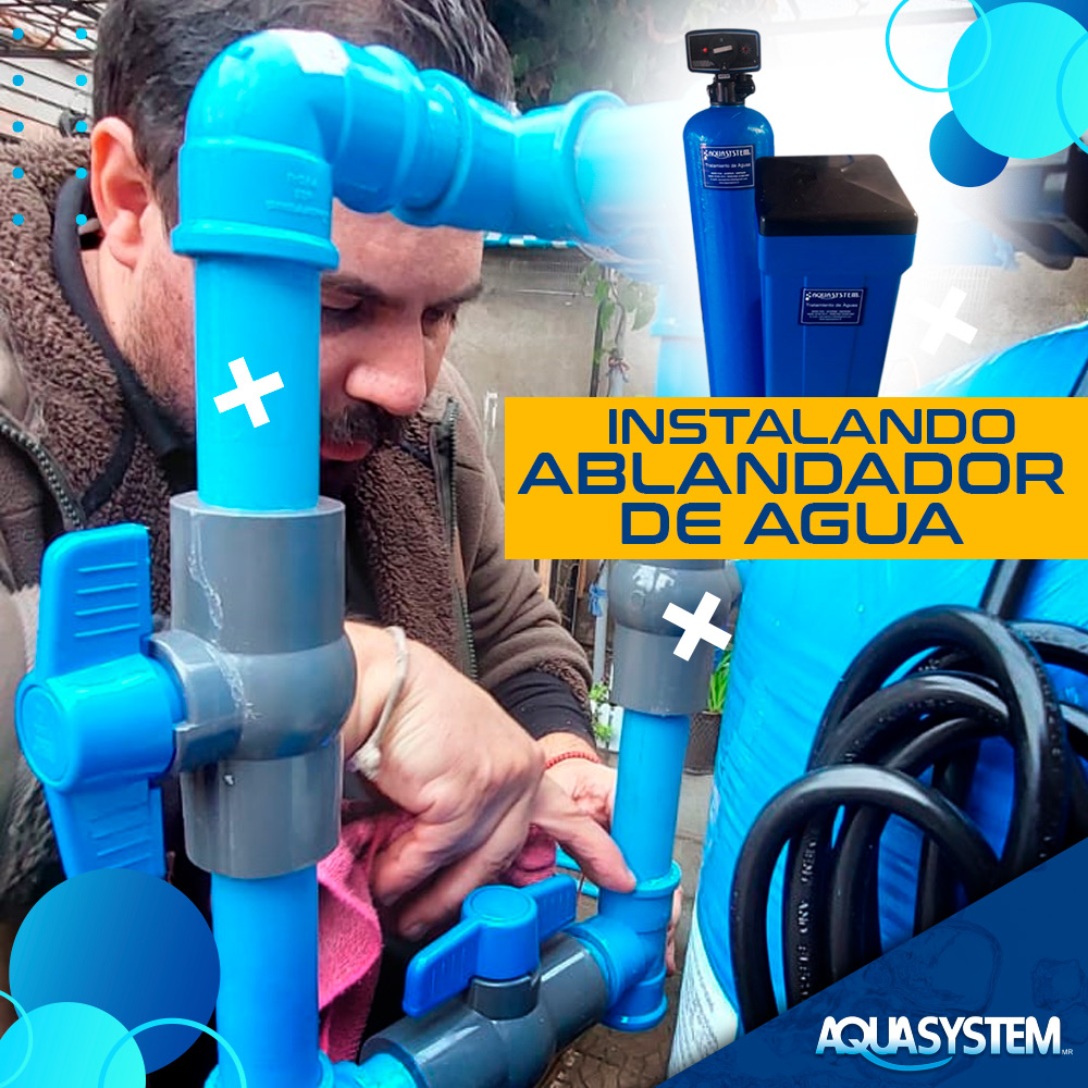 Ablandador de agua para casa